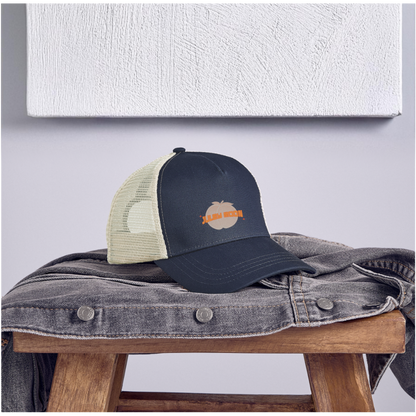 Peachy Snapback Baseball Cap - pacific/oyster