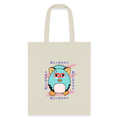 This is a Fun Toy Tote Bag - natural