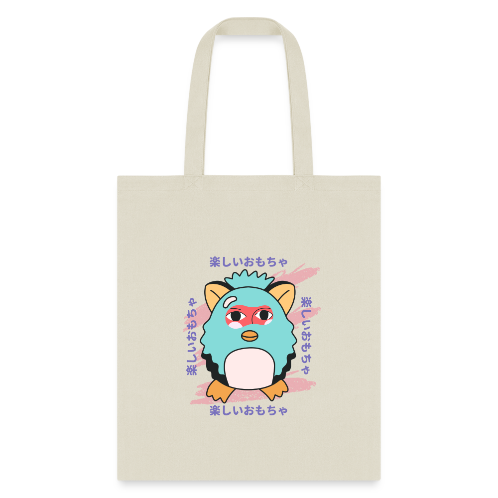 This is a Fun Toy Tote Bag - natural