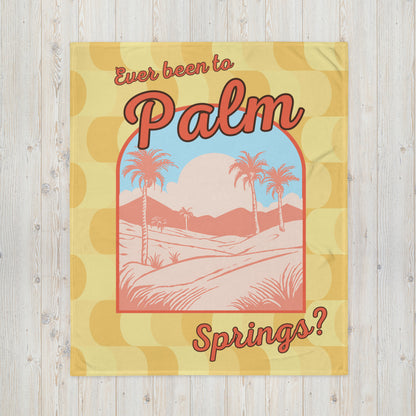 Palm Springs Throw Blanket