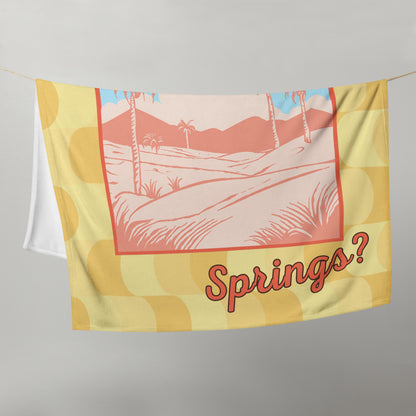 Palm Springs Throw Blanket